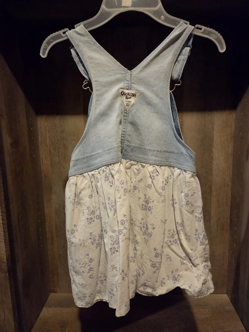OshKosh Bgosh denim bib